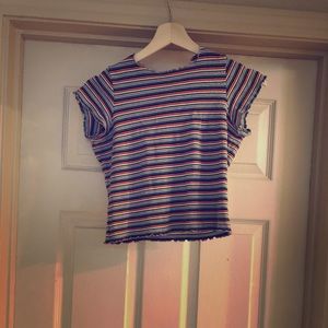 Pacsun cropped shirt